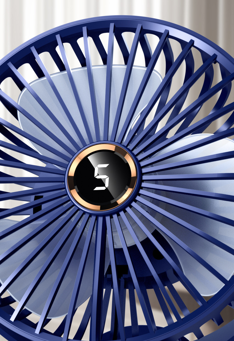 2024新款usb风扇充电款长续航桌面学生宿舍办公室夹子小风扇批发详情8