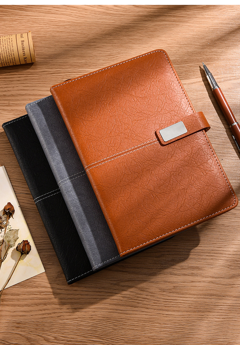 Customized A5 business notebook gift box set, high-end office notebook with high appearance level, as a gift for corporate year-end parties pic 23