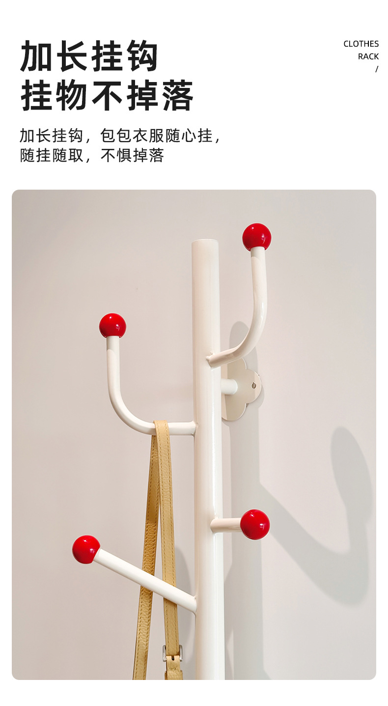 挂衣钩壁挂衣帽架免打孔门后挂钩置物架强力承重免钉无痕衣帽钩子详情11