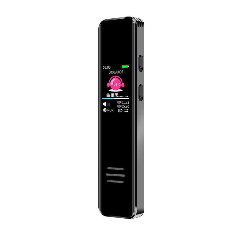 5D mirror eye-protecting color screen digital voice recorder 3072KBPS MP3 player pic 11