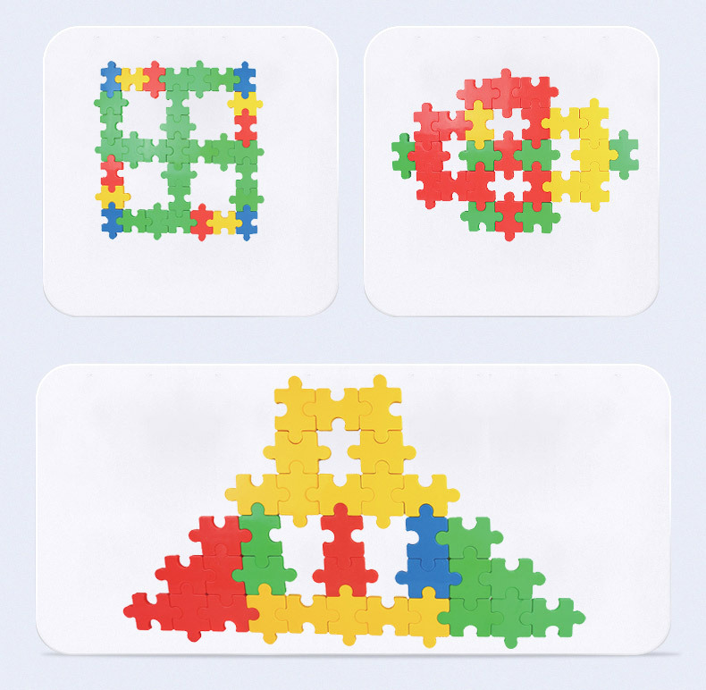 Intelligence board building blocks, desktop toys, kindergarten toys, building blocks, educational building blocks, Hualong Toys Factory direct sales pic 7