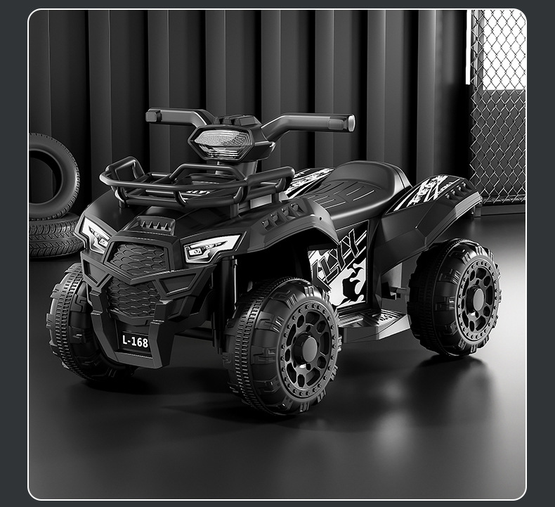 新款儿童电动摩托沙滩车四轮车男女宝宝电动玩具车可坐人充电童车详情29