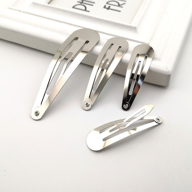 Thickened BB clips, water drop clips, edge clips, top clips, hair clips, hair clips, diy handcrafted hair accessories, material package and accessories pic 3