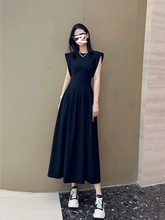 明星同款碎花连衣裙女2023春新款韩版气质长袖印花V领裙子潮详情23