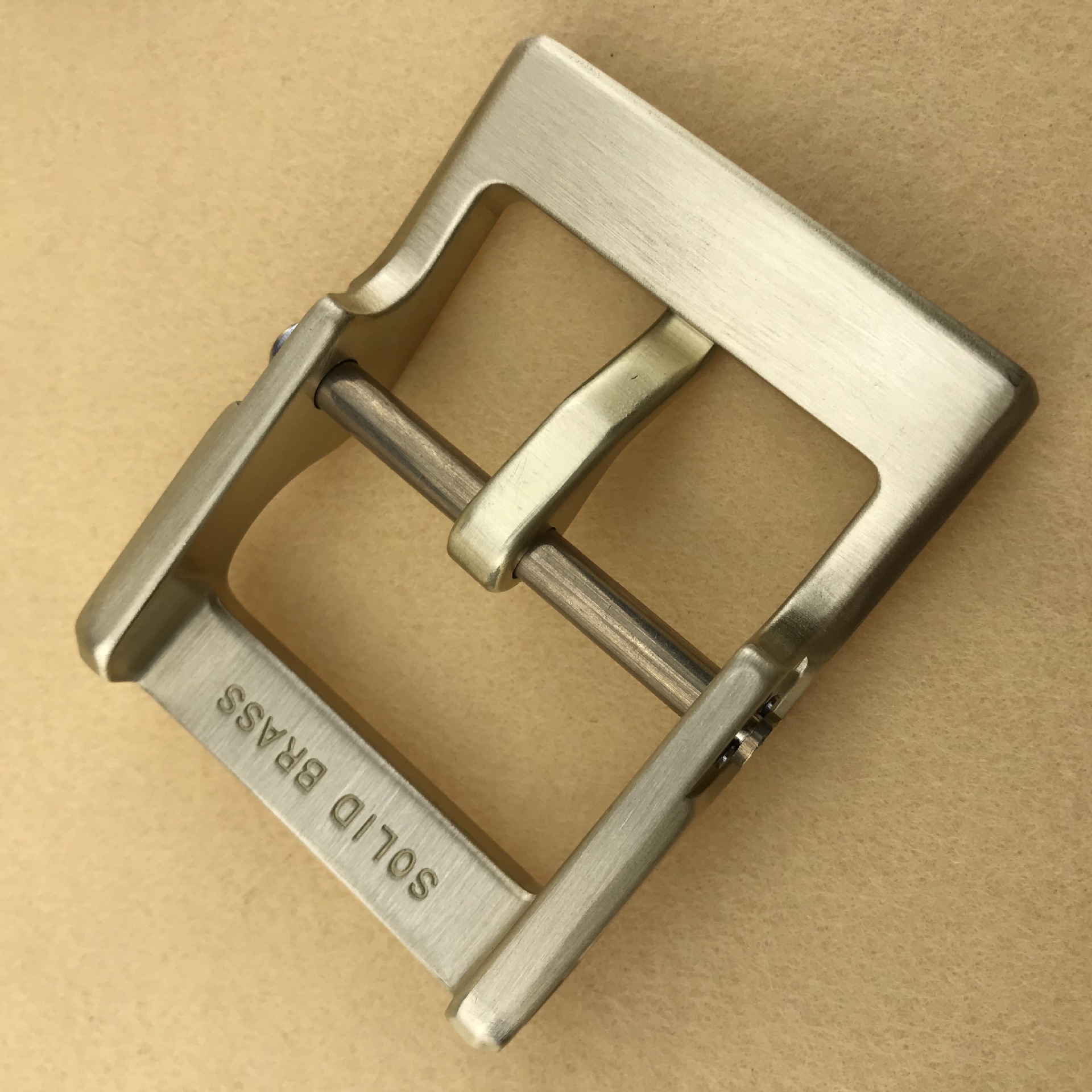 Solid pure copper detachable belt buckle, thick and practical, pure copper leather belt buckle, retro casual belt clip wholesale pic 5