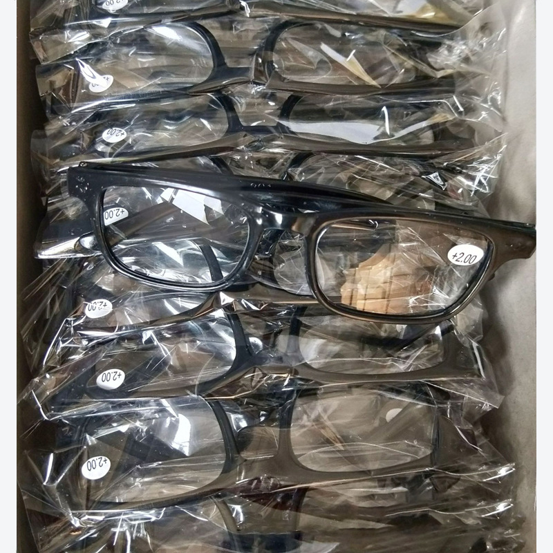 One-yuan, two-yuan reading glasses, 100-degree senior glasses, senior reading glasses, resin reading glasses, one-yuan store supply pic 1