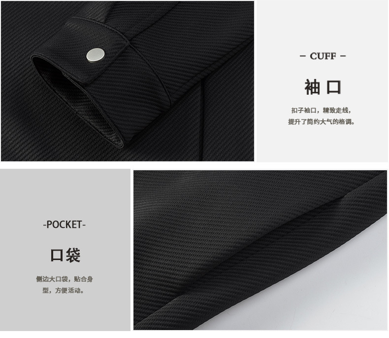 Autumn and winter solid-color lapel jacket for men, a casual and trendy brand cardigan with zipper knitted workwear jacket for handsome men pic 14