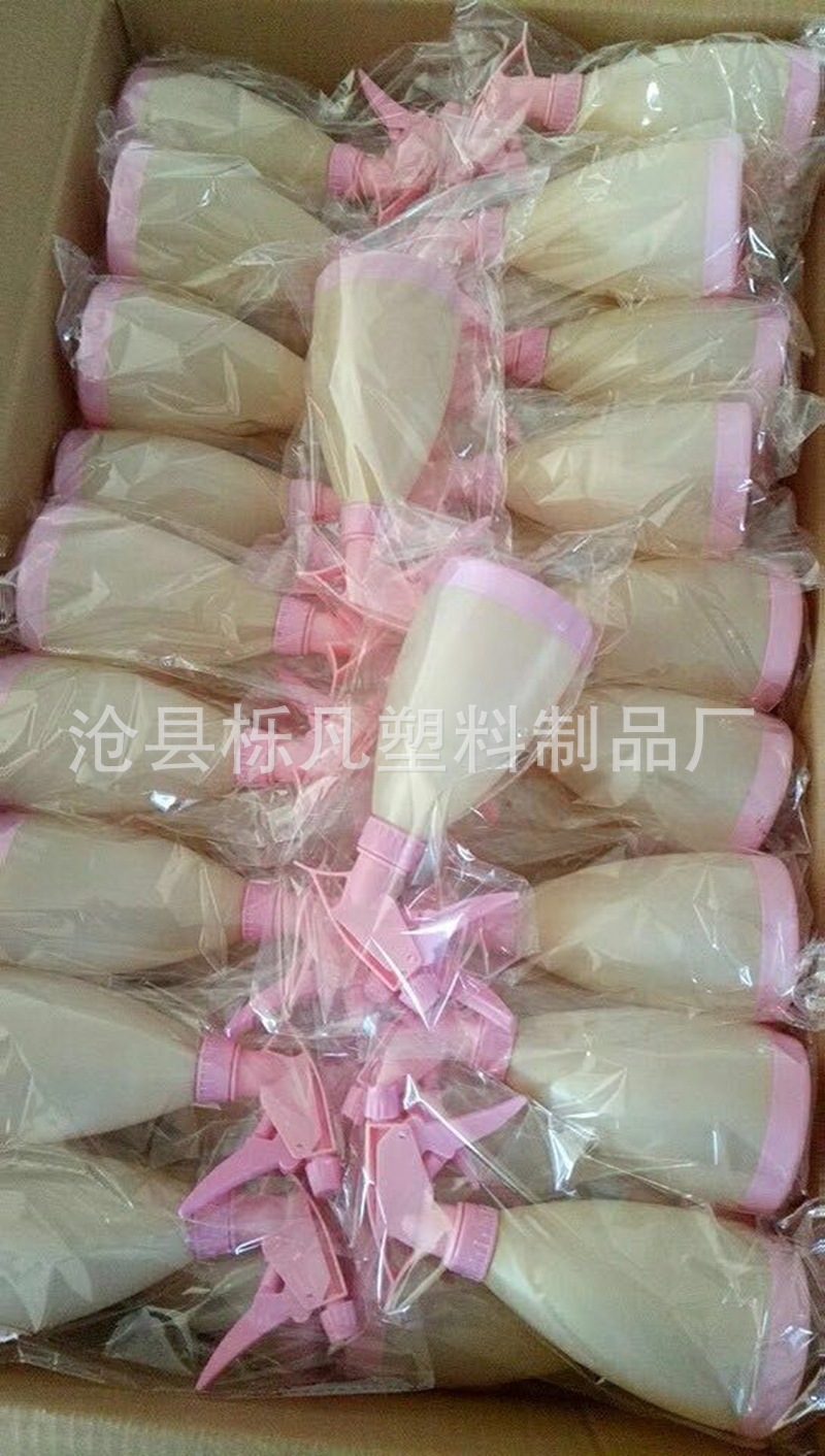 500毫升糖果色塑料喷壶 小喷壶 彩色喷水壶500ml浇花喷雾壶批详情6