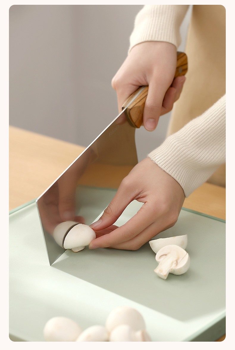 FaSoLa household stainless steel anti-rust kitchen knife, a sharp and corrosion-resistant knife for cutting meat and bones in the kitchen pic 16