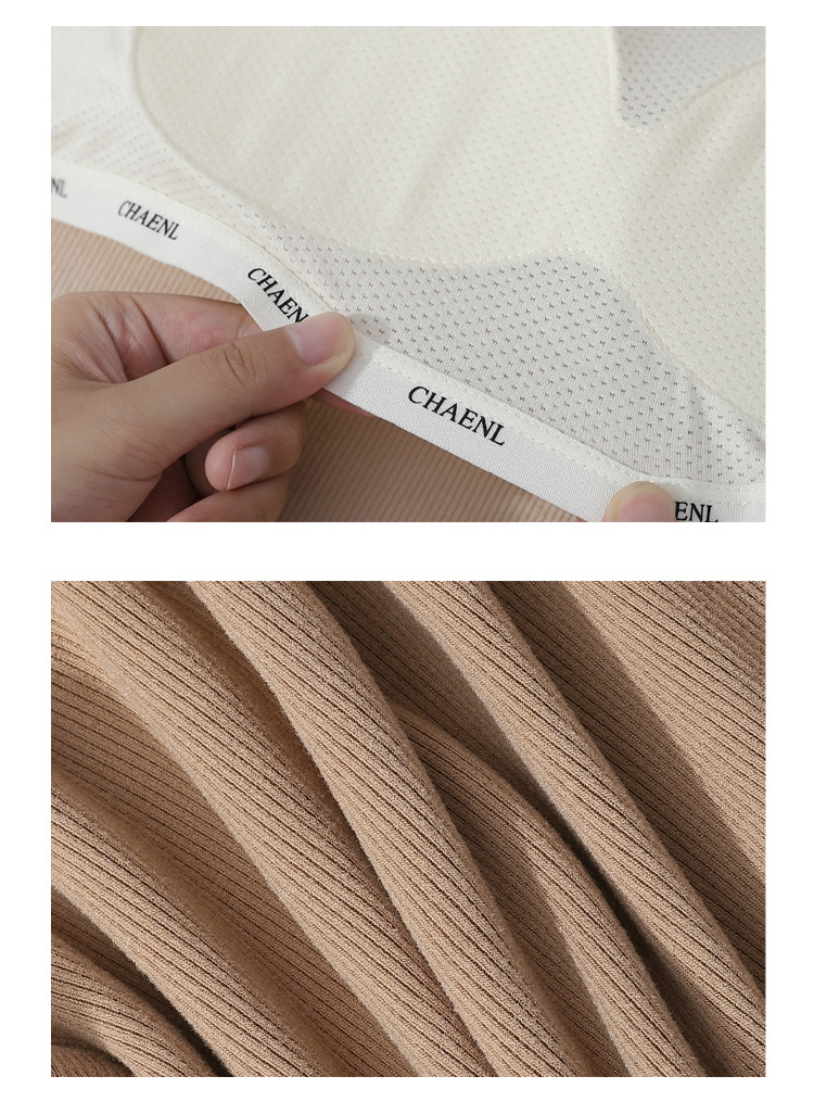 2023年秋冬新款女装修身无袖加绒内搭打底小吊带加厚保暖外穿背心详情8