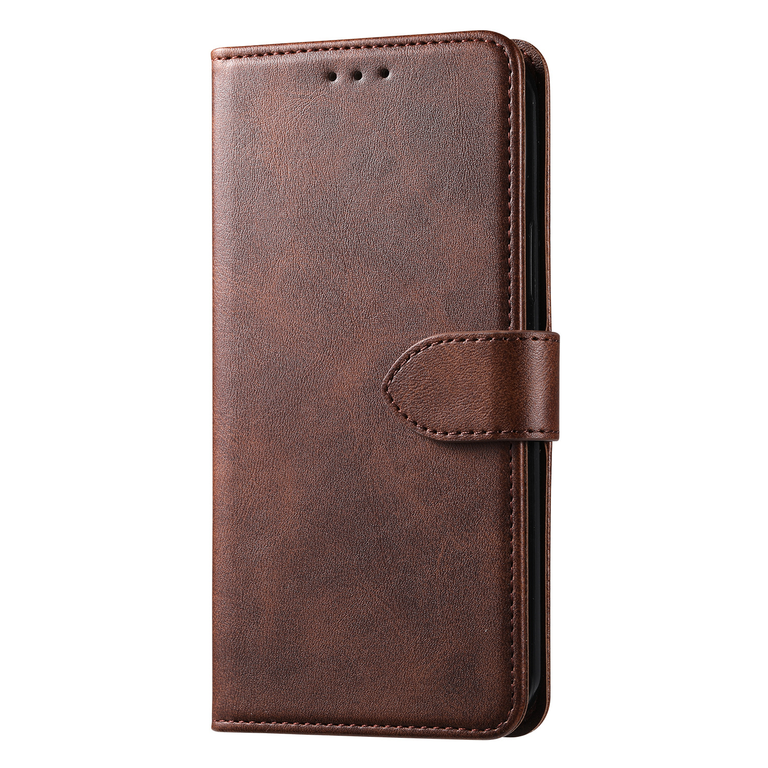 Suitable for iPhone15 wallet case, 8Plus phone case, calfskin genuine leather protective case, and SIM card for iPhone7 pic 2