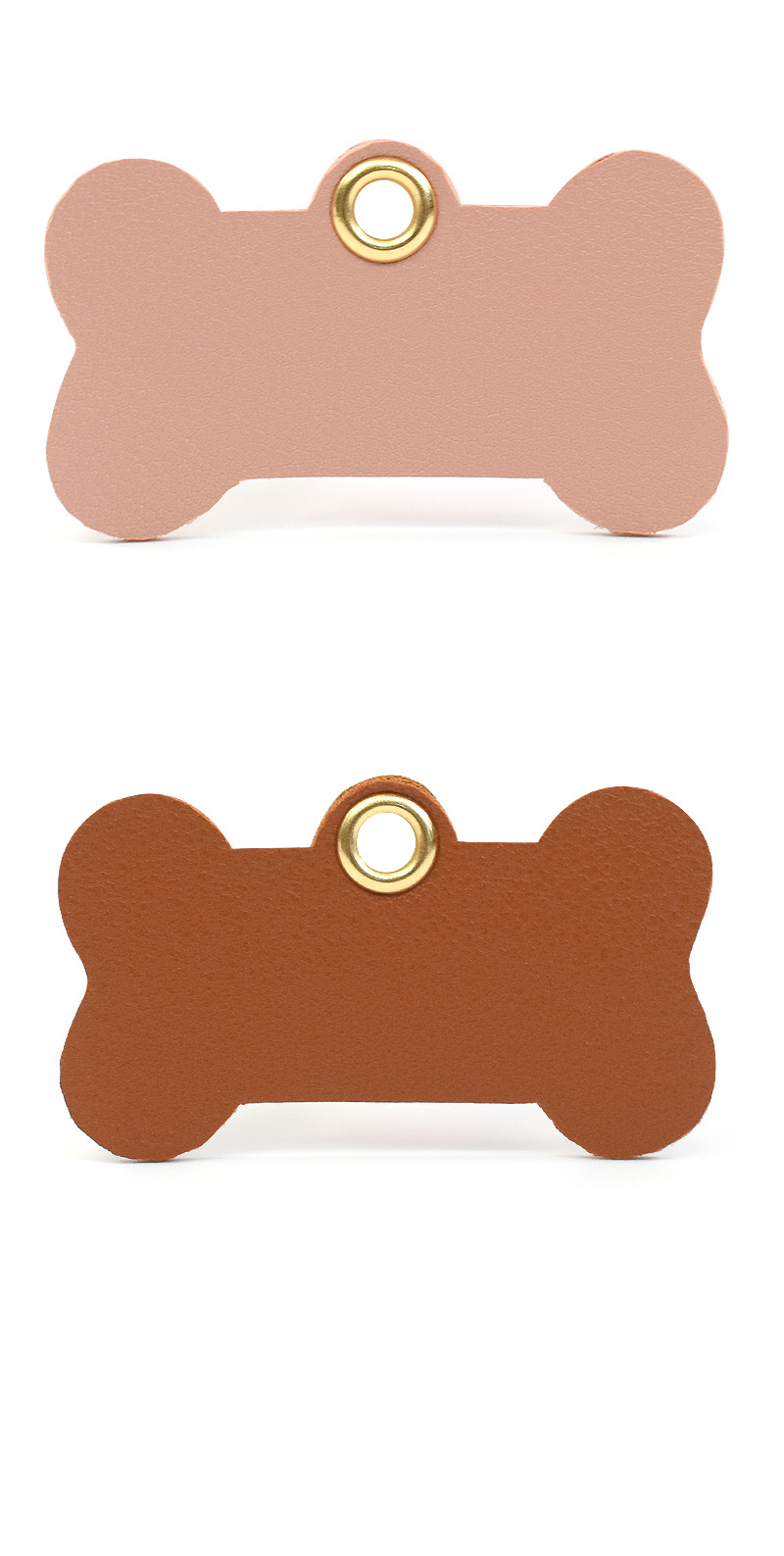 Comercio exterior transfronterizo hueso en forma de cuero multicolor para mascotas colgantes anti-lost cat dog tag listado fuera de pet dog tag pic 17