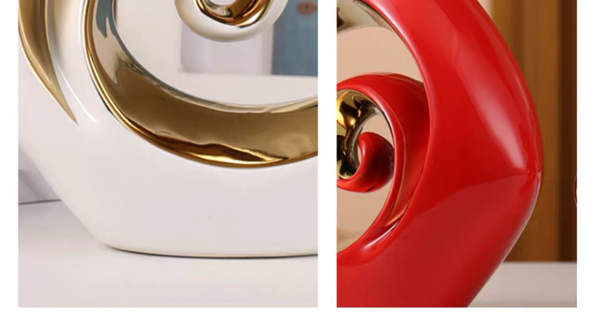 Creative light luxury fish-themed ceramic decorative items, soft furnishings, TV cabinets, bookcases, entrance hall, home, housewarming gifts pic 9