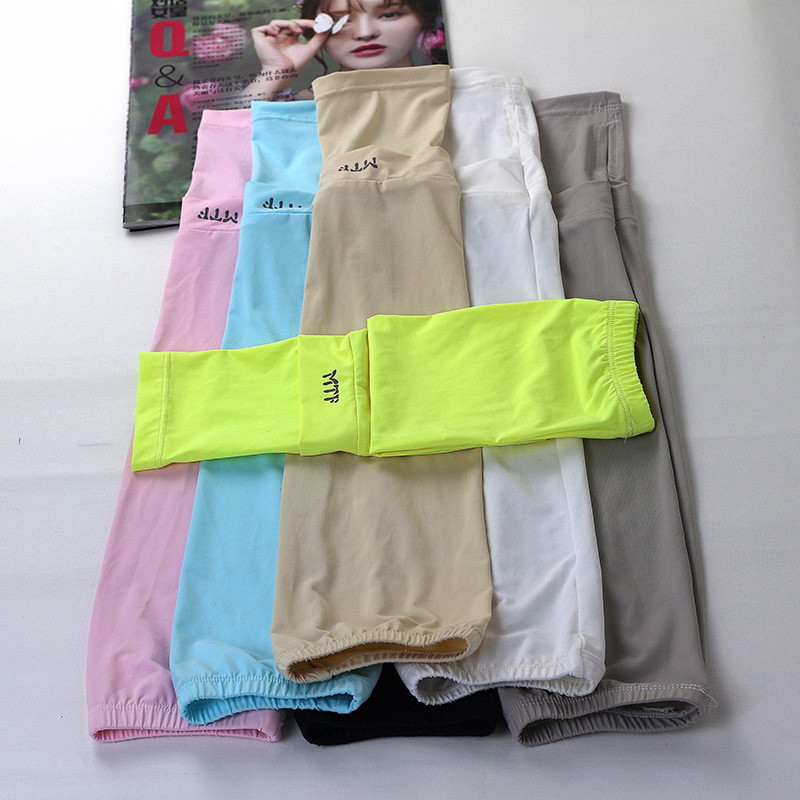 Factory wholesale new xylitol ice silk versatile sleeve sleeves for men and women, direct sales in stock pic 2