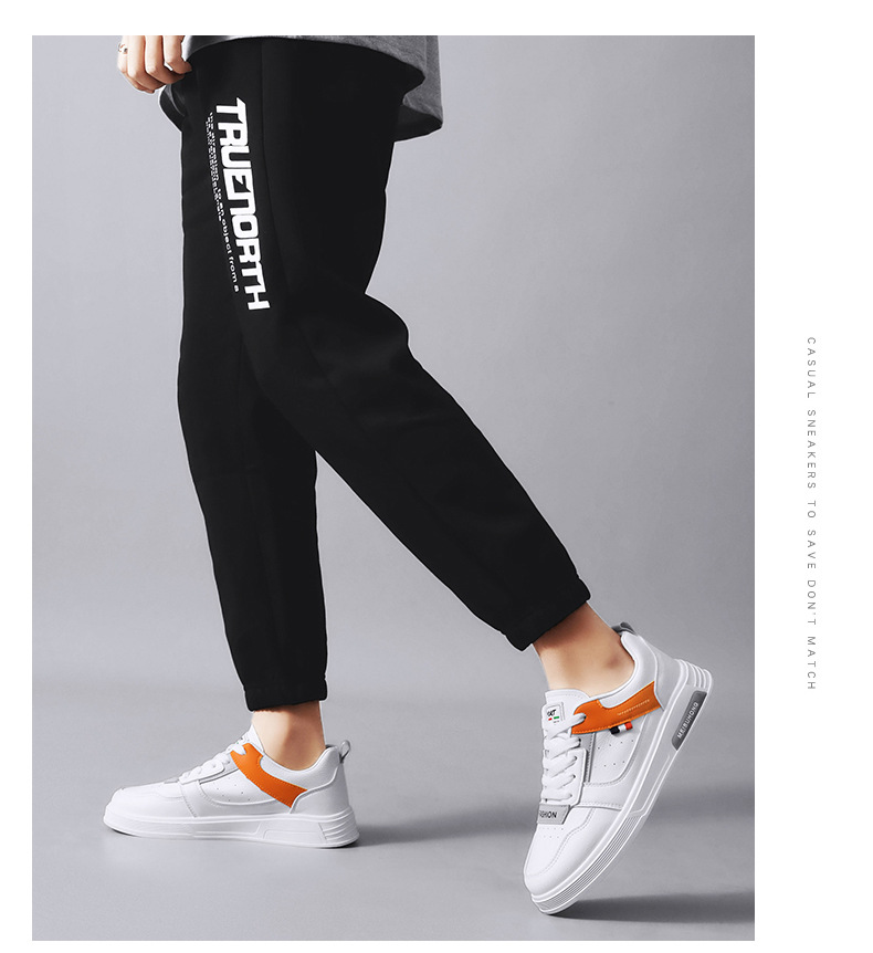 开学季小白鞋男生时尚滑板鞋透气休闲男鞋春季新款百搭运动潮男鞋详情19