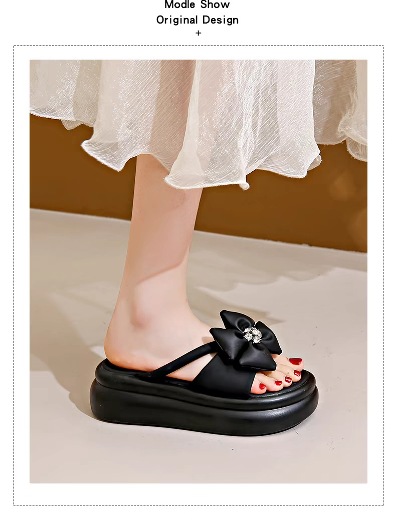 小香风厚底凉拖鞋女夏季外穿2024新款松糕气质增高仙女海边沙滩鞋详情24