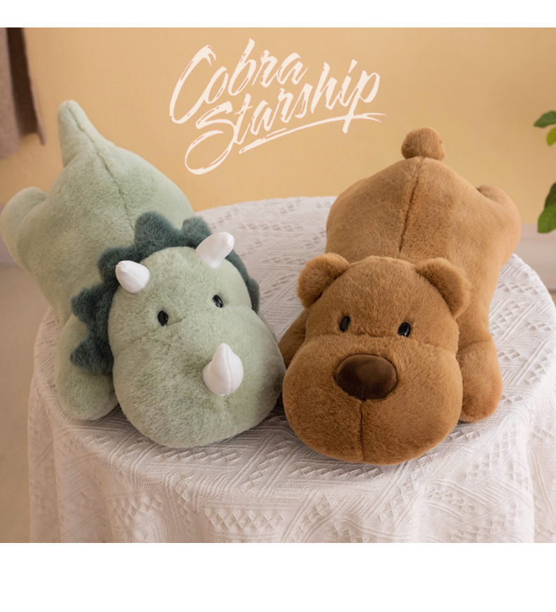 Cute prone throw pillows, animal dolls, plush toys, bed sleeping dolls, soft and adorable dolls, birthday gifts for girls pic 14