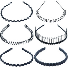 5mm套布头箍色丁布简约发箍 彩色套布铁发箍包布头扣DIY发饰材料详情19