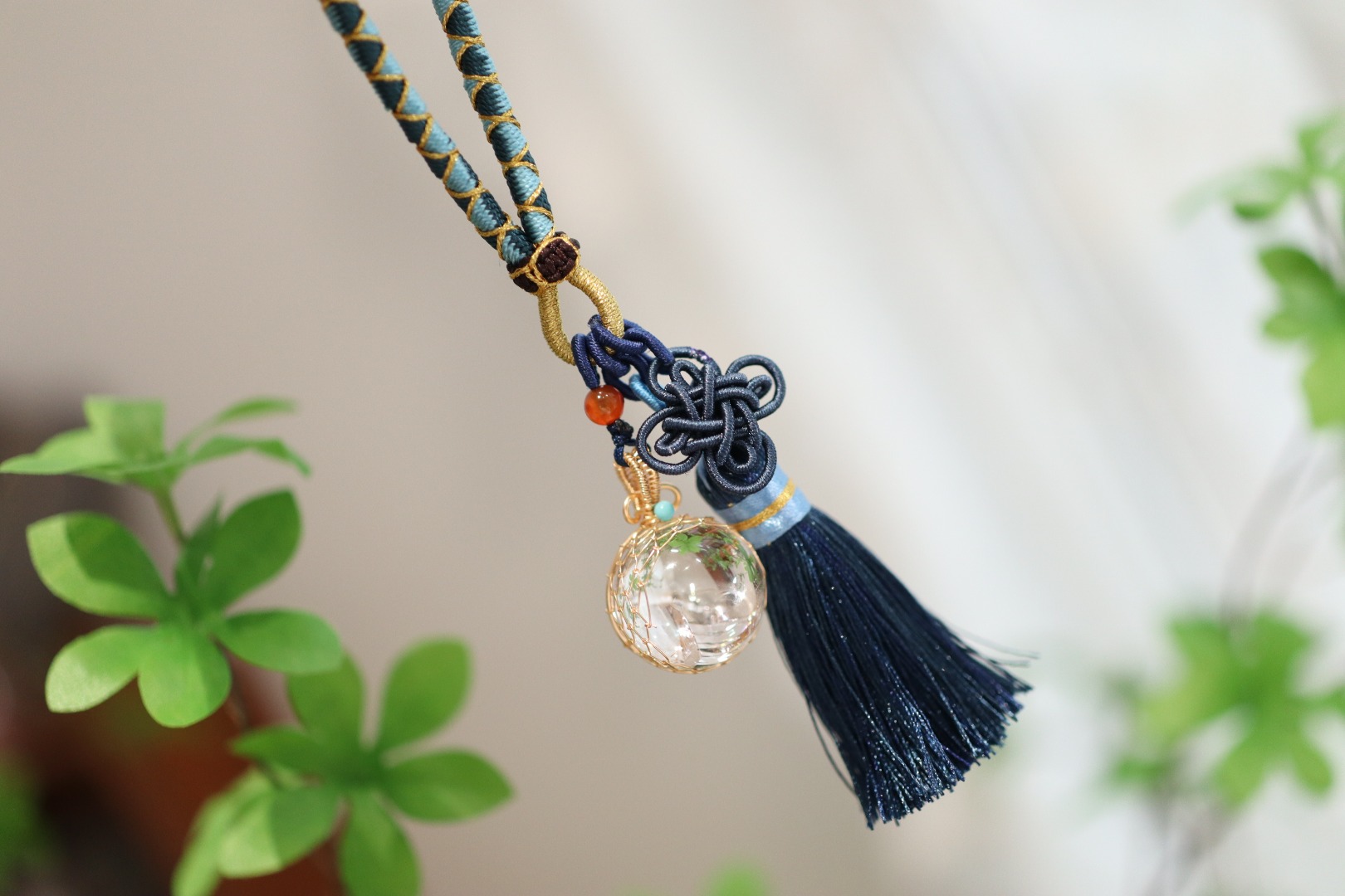 Keychain pendants for men and women, natural agate tassels, keychain jewelry accessories, car hangers, bag hangers, interior accessories pic 7