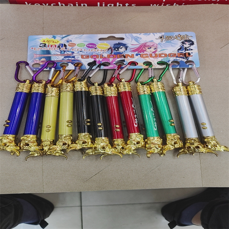 Three-in-one ultraviolet and infrared LED flashlight, banknote inspection laser pen, flashlight, street stall supply, factory direct sales pic 3