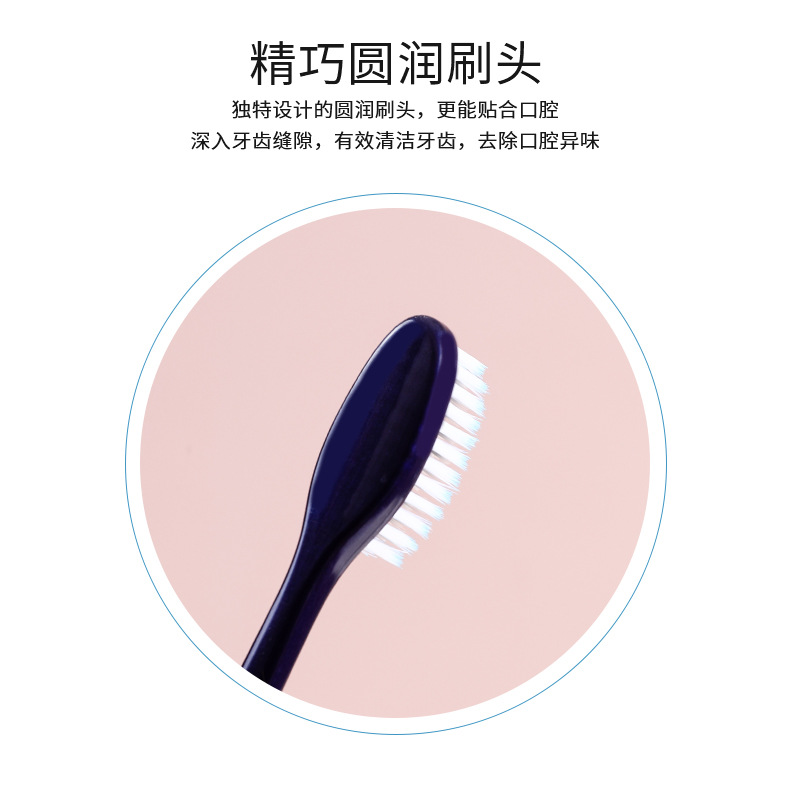 Wholesale of 789 high-quality adult soft-bristled toothbrushes in full English packaging, specially designed for export pic 8