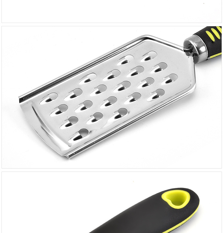 Factory wholesale multi-functional melon grater three-piece set, grater, garlic grater, radish kitchen small tools in stock pic 11
