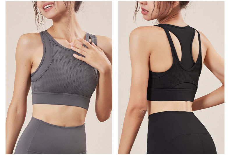 春夏新款运动内衣女减震跑步聚拢文胸健身背心lulu外穿瑜伽服上衣详情26