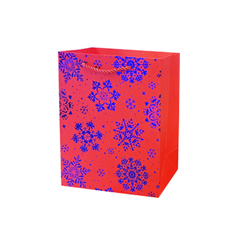 佰世特包装现货烫金新款圣诞节日礼品袋撒粉包装袋手提袋批发外贸详情7