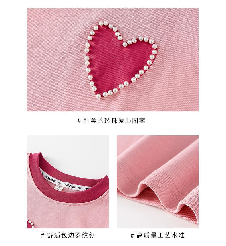 女童夏装t恤2024新款韩版洋气儿童短袖小女孩夏季半袖体恤上衣潮详情6