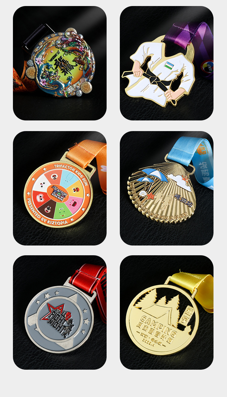The medal design includes marathon running MEDALS, sports event MEDALS, honor and commemorative metal MEDALS pic 15