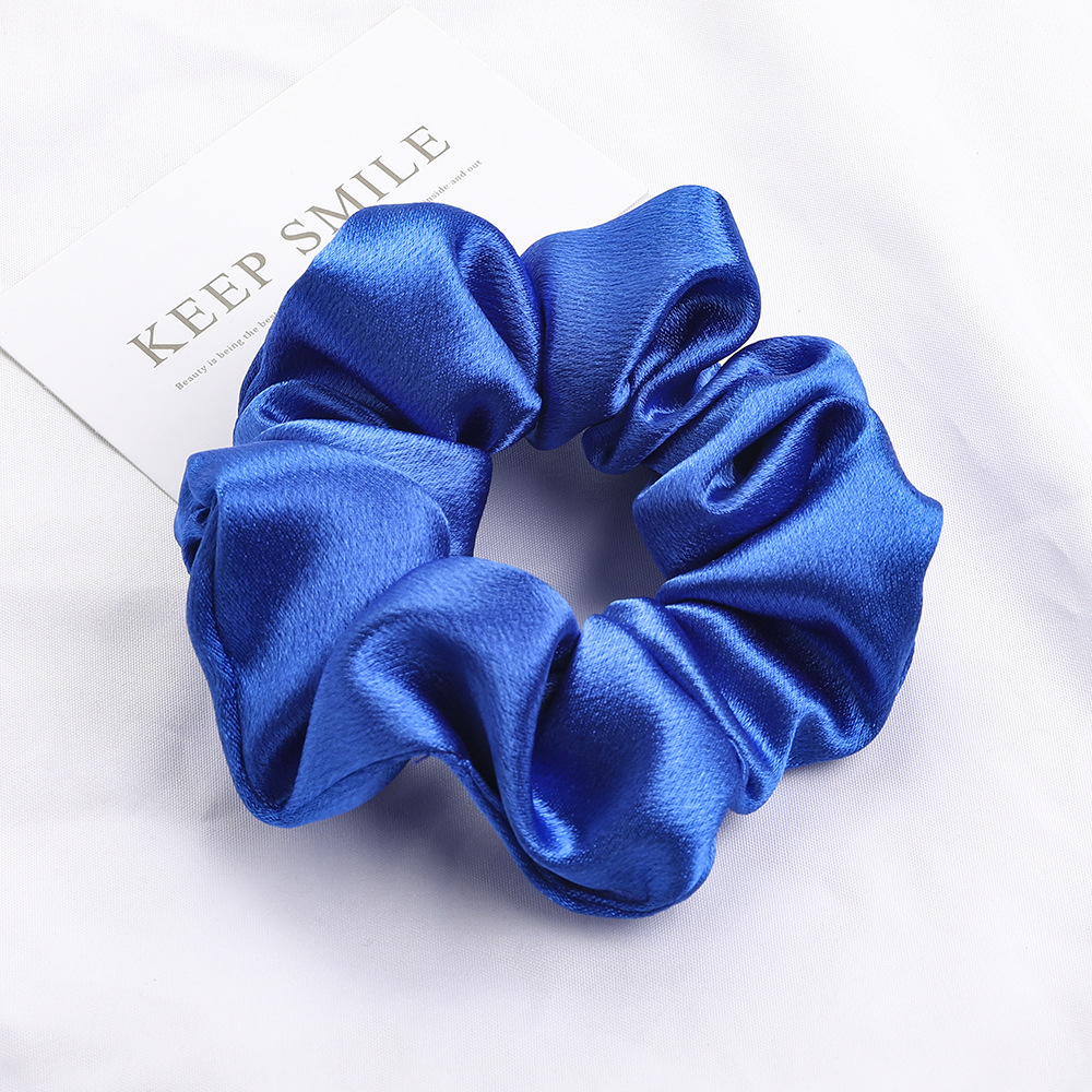 Qiyue Simple Large Intestine Hair Tie ins High-end Style Hair Tie Tie Ponytail Large Intestine Hair Tie Wholesale pic 34