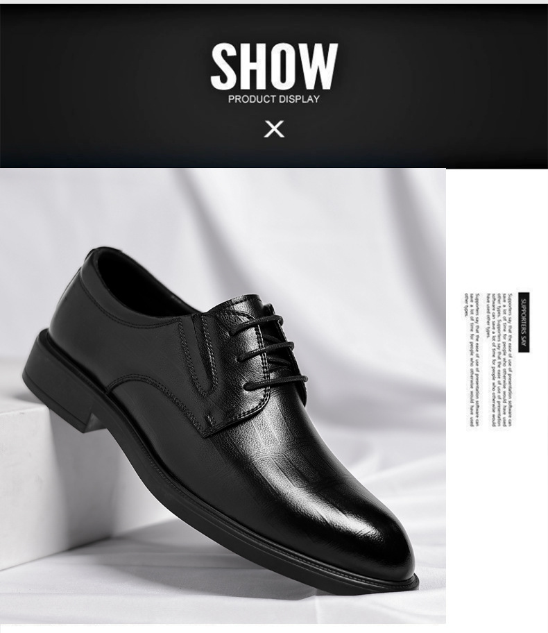 温州皮鞋男士四季男鞋内增高皮鞋男商务正装休闲皮鞋结婚新郎鞋详情15