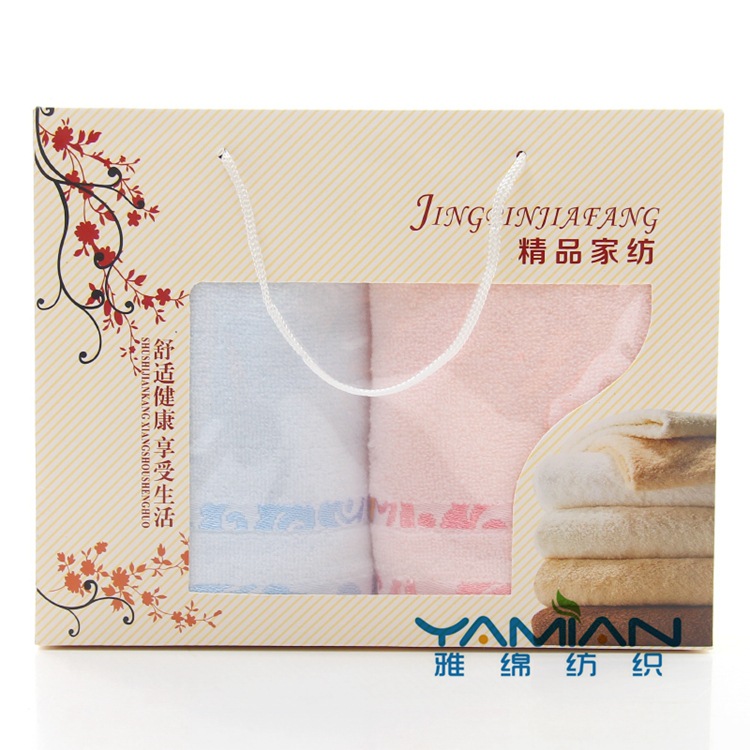 Pure cotton absorbent towel advertising gift towel, 100g available, enterprise LOGO and exquisite packaging, in stock, 4 colors pic 29