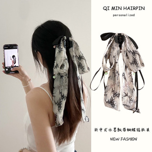 彩色系大号毛绒矩形抓夹女后脑勺盘发夹子温柔气质鲨鱼夹发卡头饰详情23