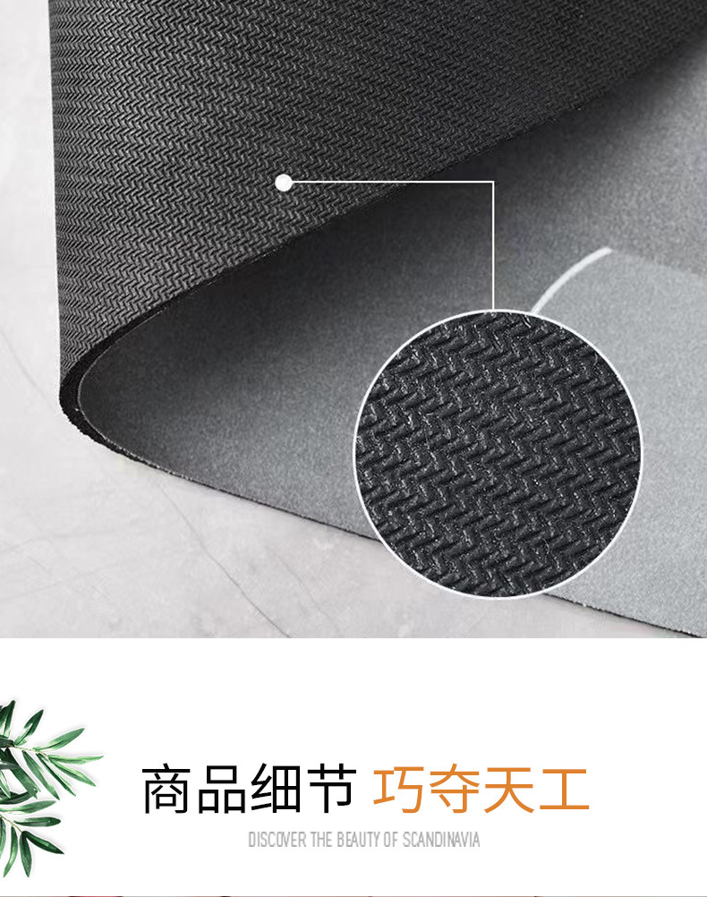 新款膨胀3D视觉硅藻泥地垫浴室蹭脚吸水门垫入户卡通硅藻泥地垫详情5