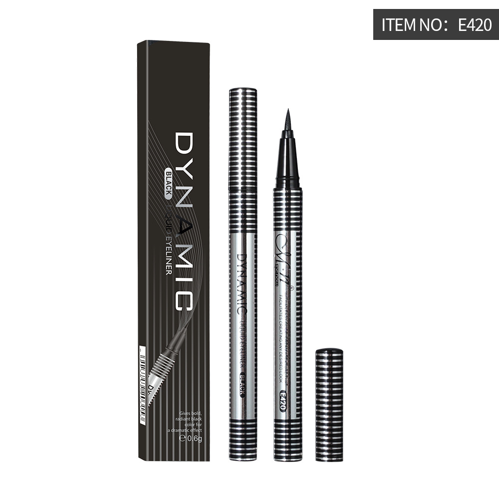MENOW non-smudging and non-fading eyeliner liquid pen, quick-drying, waterproof and long-lasting black liquid fine tip eyeliner pen pic 13