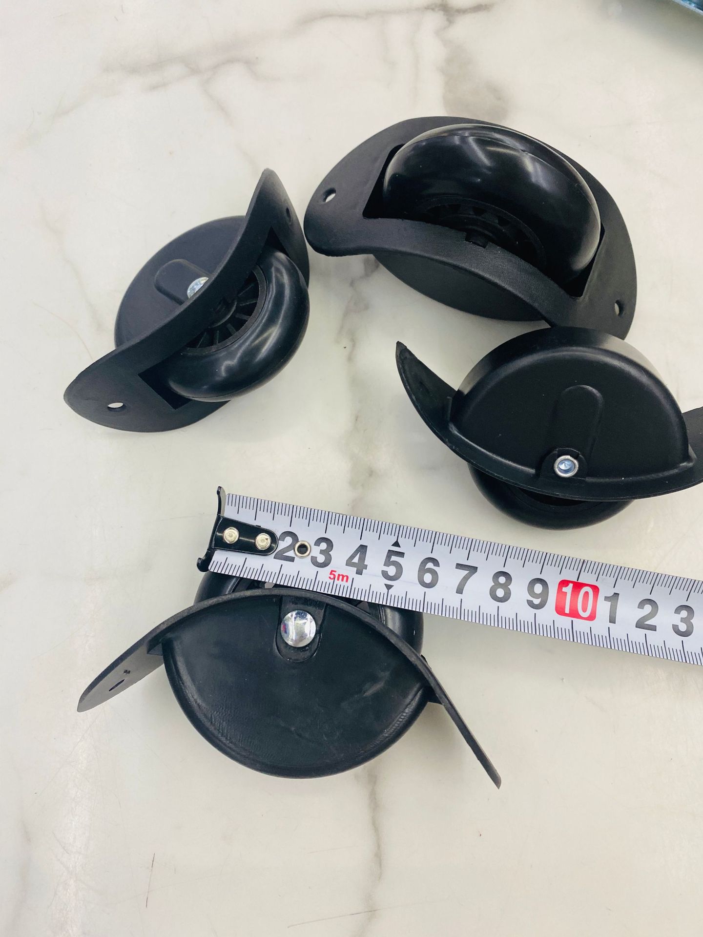 Practical and wear-resistant luggage directional wheels, small backpack casters, small casters, suitcase wheels, luggage accessories, swivel wheels pic 9