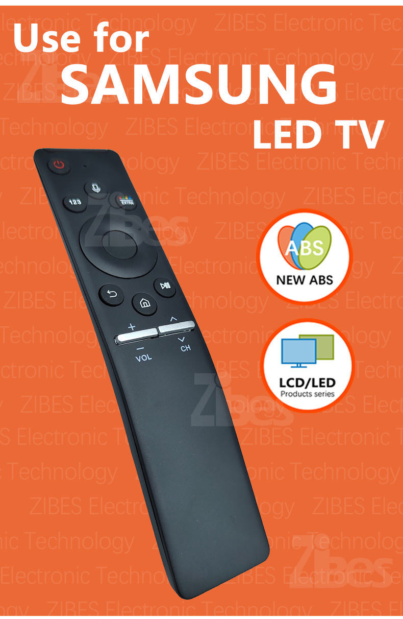The Zibis smart voice remote control BN59-01312F/01298G is suitable for Samsung LCD TVS pic 3