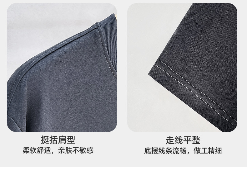 夏季极简内搭打底衫美式休闲短袖t恤男士重磅帅气日系复古男上衣详情17