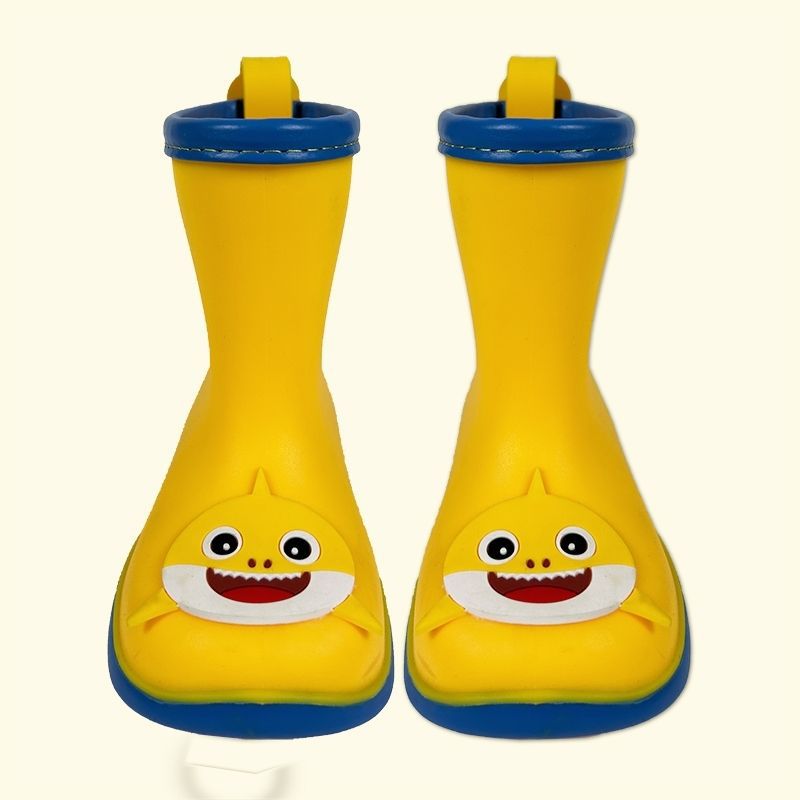 儿童雨鞋男童防滑时尚婴幼儿水鞋女童宝宝防水卡通中筒小孩雨靴详情14