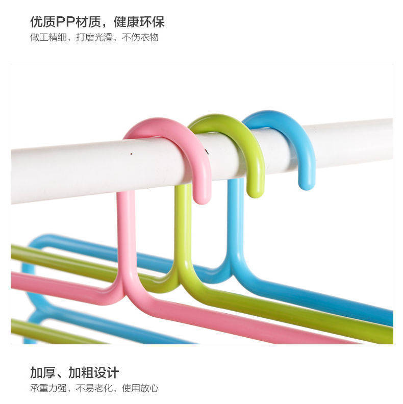 【超值五层裤架】收纳神器创意防滑裤架收纳整理架裤夹家用成人详情11