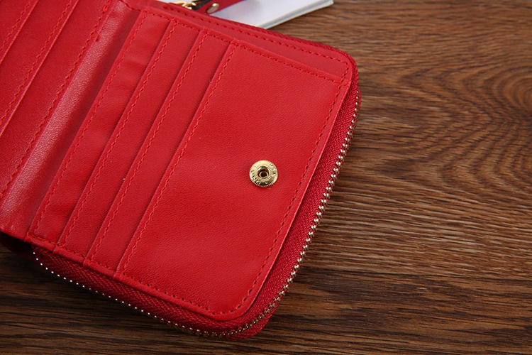 2023韩版迷你小钱 包女包短款拉链短款可爱零钱包学生绣花钱包女详情12