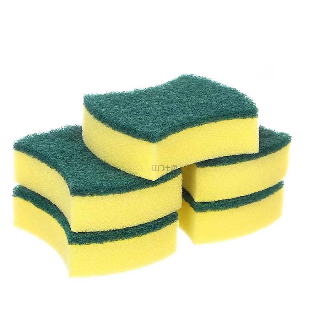 工厂定制各款式洗碗海绵清洁擦 海绵百洁布海绵擦 厨房清洁海绵块详情10