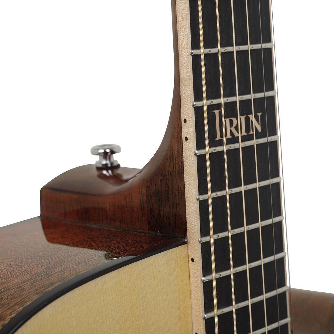 实木吉他41寸云杉桃花芯民谣吉他镜面亮光guitar初学者入门木吉他详情18