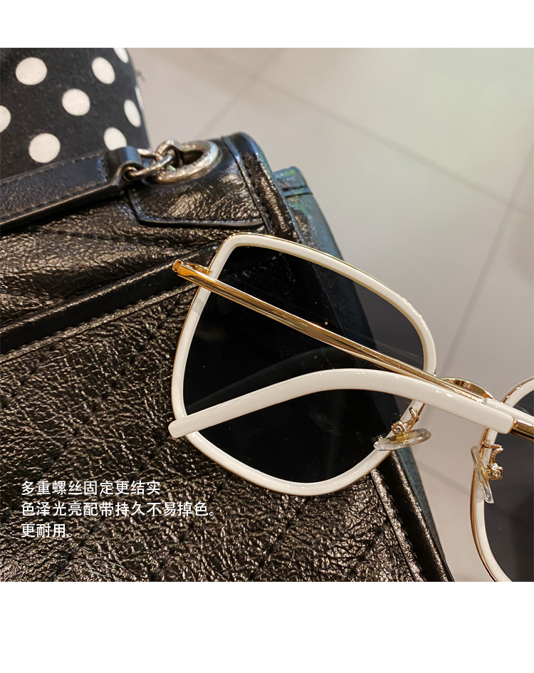 2024年新款韩版bi大框太阳镜女小红色ins风墨镜防紫外线眼镜8033详情2