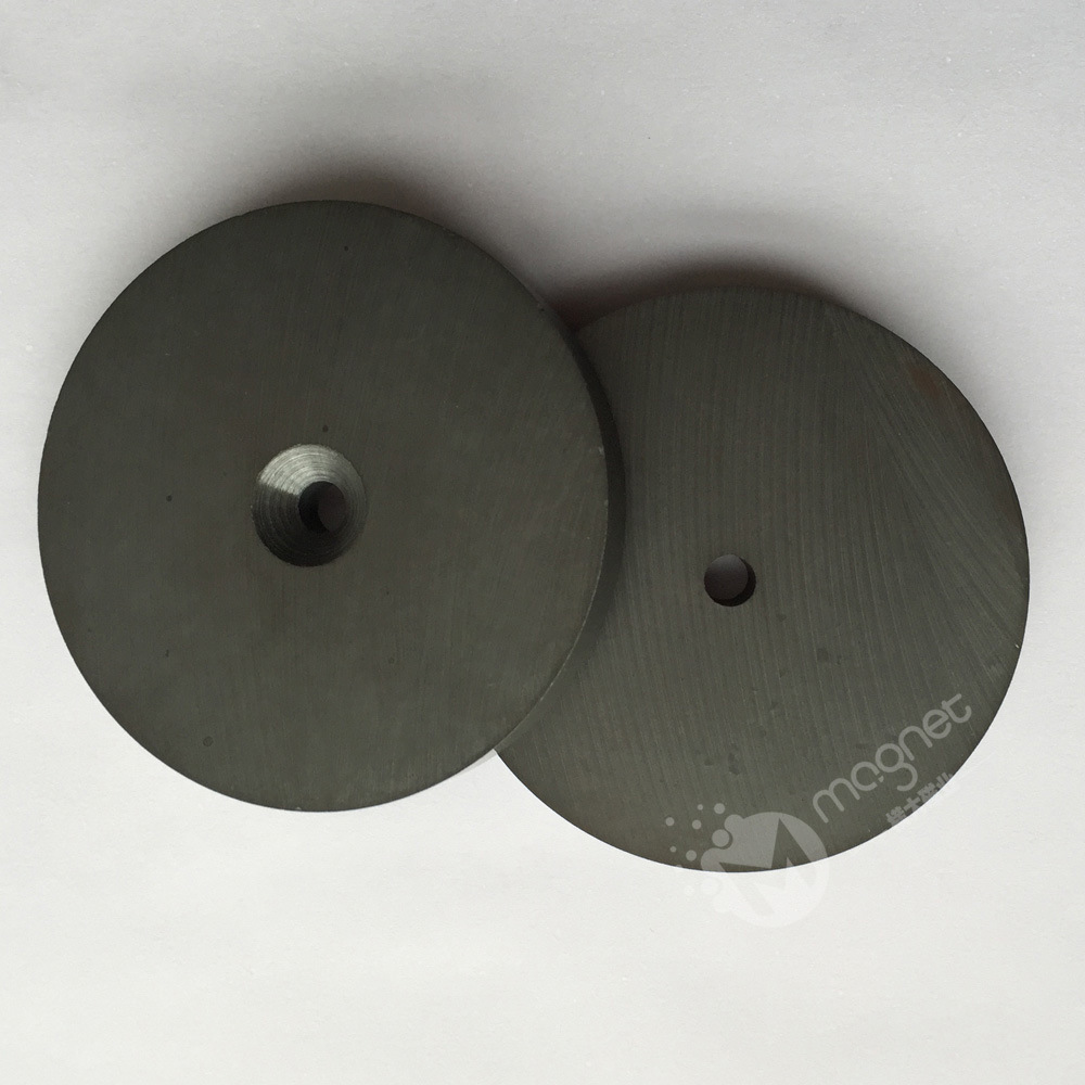 D45*3 manufacturer wholesale special-shaped black round magnet ferrite magnetic material round magnet manufacturer pic 14