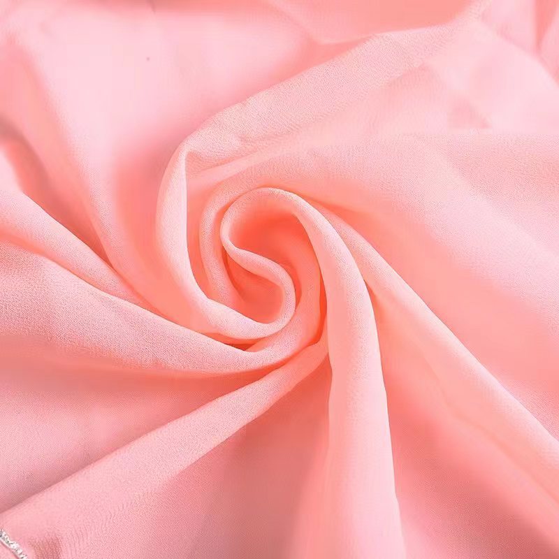 跨境中东阿拉伯新品头巾珍珠雪纺拼接蕾丝花边精品围巾爱心滴水钻详情13