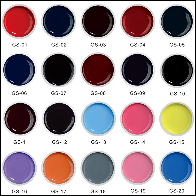 E&A2018 Manufacturer sells 72-color solid nail polish gel phototherapy painting gel sets and 36-color sets exclusively for export pic 7