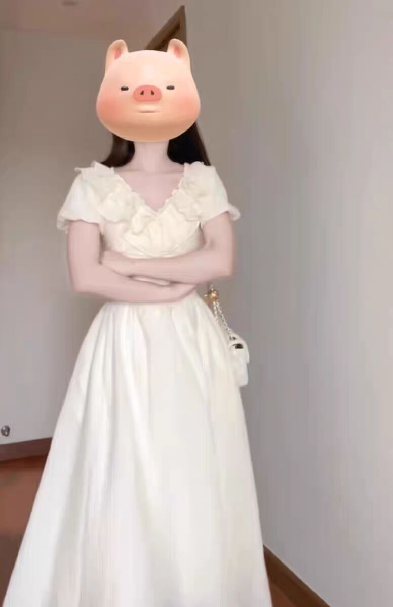 温柔风法式连衣裙女夏季2024新款超好看漂亮甜美初恋气质中长裙子详情2