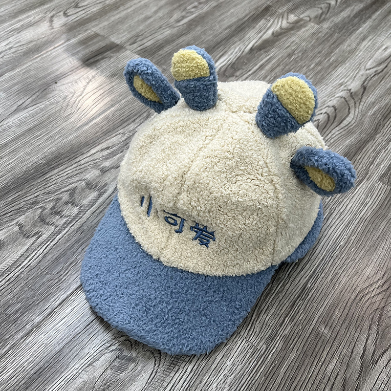 Ciervo peludos capucha de lengua mujeres otoño e invierno caliente thunderfeng sombrero sombrero de peluche peluche rizado lindo dulce versión coreana ruth pic 9